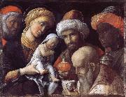 The adoration of the Konige, Andrea Mantegna